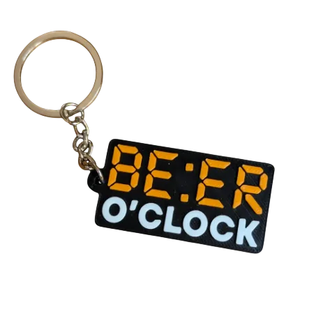 Brelok do kluczy BEER O'CLOCK